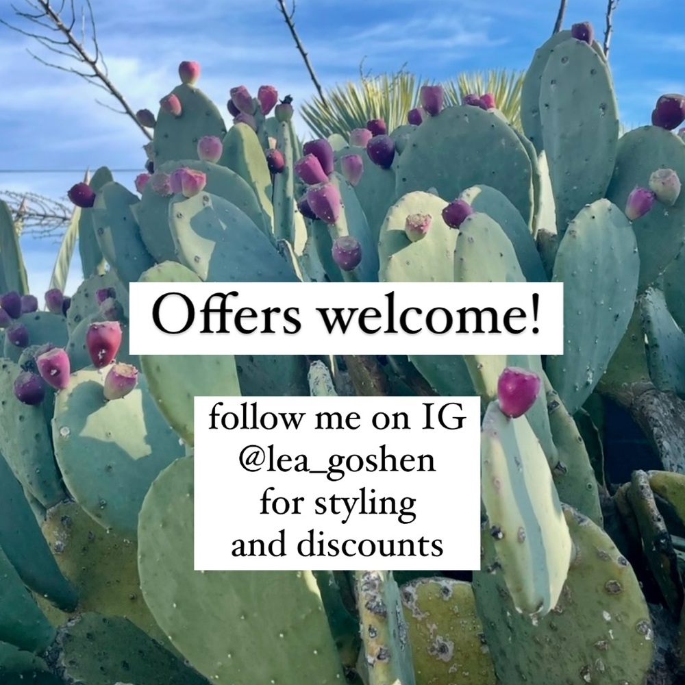 REASONABLE offers accepted 💗